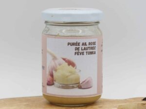 Purée d'ail rose de Lautrec fève tonka 120g