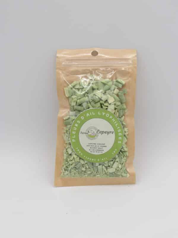 Fleurs d'ail lyophilisées 10 g