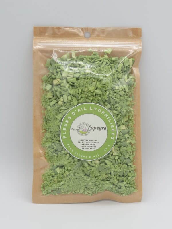 Fleurs d'ail lyophilisées 25 g
